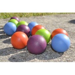 Lot de 6 balles de Baby-foot en liège brut