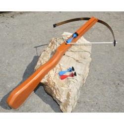 Grande arbalète et cible