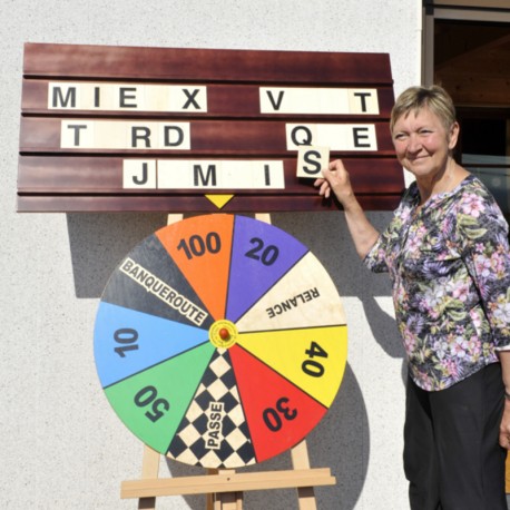 Roue des énigmes XXL sans lettres Roue des énigmes XXL sans lettres