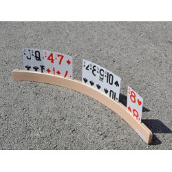 Support de cartes à jouer arrondi 50 cm