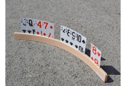 Support de cartes à jouer arrondi 50 cm