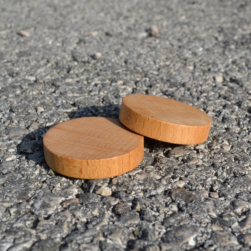 Petites baguettes chinoises en bois 14 cm pour jeux société, rééducation