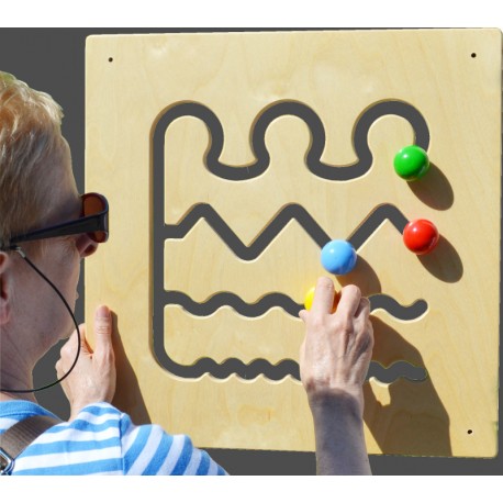 Jeu mural Parcours et Courbes Jeu mural Parcours et Courbes