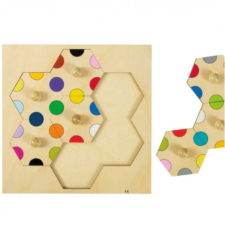 Hexagones boutons Hexagones boutons
