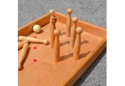 Jeu Billard Bowling en bois