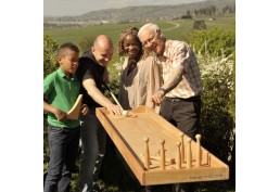 Jeu Billard Bowling en bois