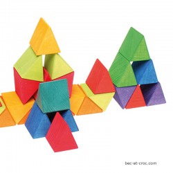 Octagon mosaïque den bois