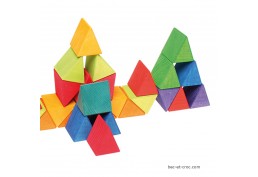 Octagon mosaïque den bois
