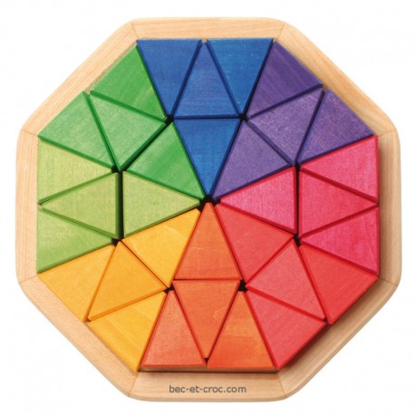 Octagon mosaïque en bois Octagon mosaïque en bois