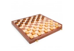 Coffret dames pliant en bois (40x40 cm)