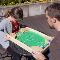 Jeu de flipper et Baby Foot en bois de 58 cm