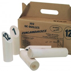 Quilles finlandaises fabrication française boîte carton