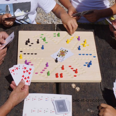 Jeu du toc géant réversible Jeu du toc géant réversible