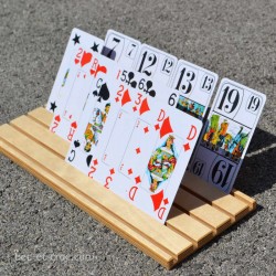 Support de cartes à jouer standard