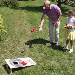 Cornhole jeu de lancer fabrication française