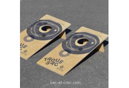 Troussac ou Cornhole fabrication France, jeu de lancer