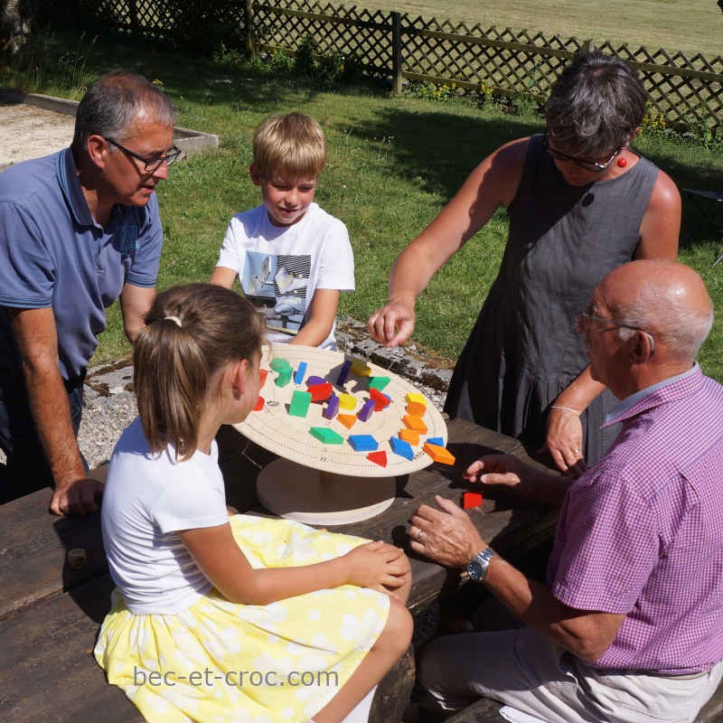 Ludiq'art - CARROM - billard indien Jeu de table