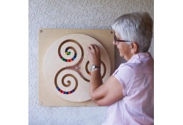 Triskèle jeu mural en bois