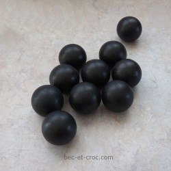 Kit 10 boules anthracite 4,5 cm