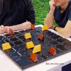 Squadro géant, jeu de société de stratégie en bois