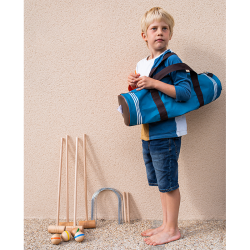 Croquet sac Junior en bois 4 joueurs (taille)