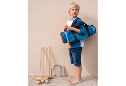 Croquet sac Junior en bois 4 joueurs (taille)