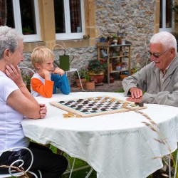 Jeu de dames 50 cm