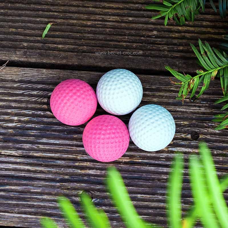 Lot de 4 véritable balles de golf de pro