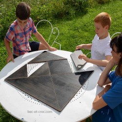 Tangram gris XXL