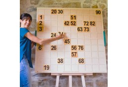 Tableau XXL de suivi pour le loto