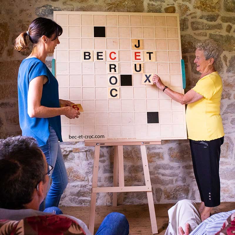 Scrabble Géant - Le jeu de société classique en version XXL