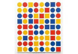 36 cartes Dominos bois
de 9,6 cm x  4,8 cm