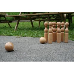 Jeu de 9 quilles 30 cm