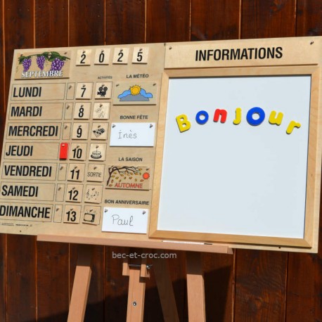 Calendrier activités et animations blanc DEUXIEME CHOIX Calendrier activités et animations blanc DEUXIEME CHOIX