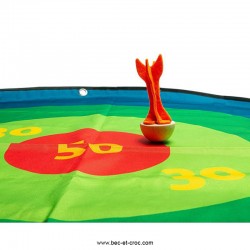 Jeu de fléchettes XXL (souple Ø 1m)