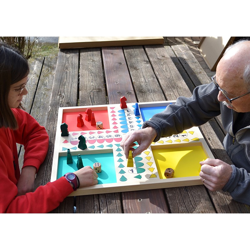 Petites baguettes chinoises en bois 14 cm pour jeux société, rééducation