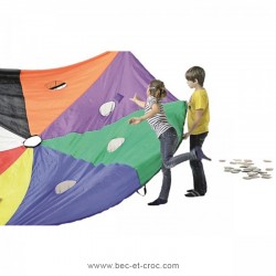 Parachute avec cibles Ø 3,6 m