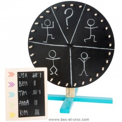 Roue de la fortune personnalisable