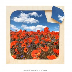 Puzzle coquelicots