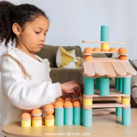 Jeu de construction Stix 60 pièces Jeu de construction Stix 60 pièces