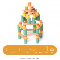 Jeu de construction Stix 60 pièces