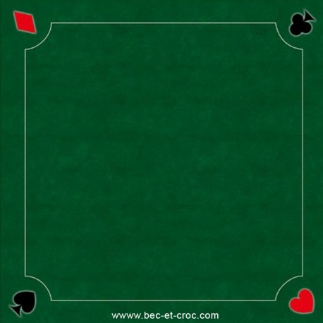 Tapis de carte 60 X 60 cm Tapis de carte 60 X 60 cm