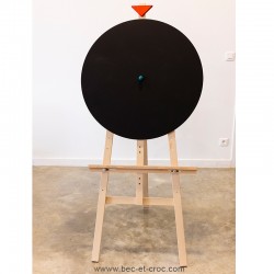 Roue à personnaliser géante + Chevalet