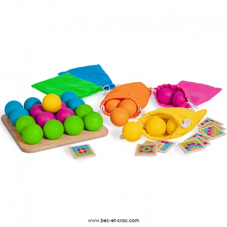 Jeu de boules colorées Jeu de boules colorées
