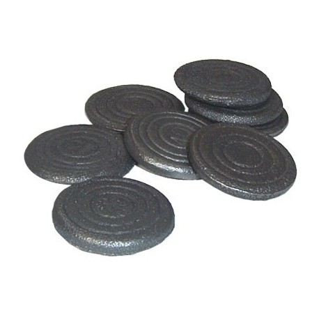 Lot de 8 palets en fonte 35 mm grenouille Lot de 8 palets en fonte 35 mm grenouille