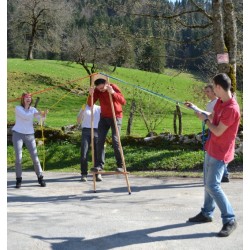 Marche en équipe