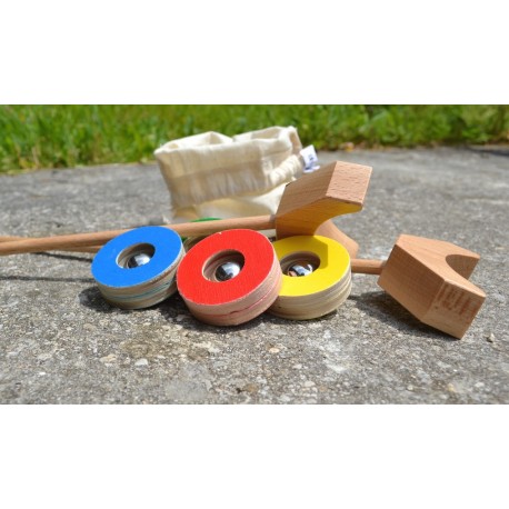 Kit 4 triplettes jeu de Puck Kit 4 triplettes jeu de Puck